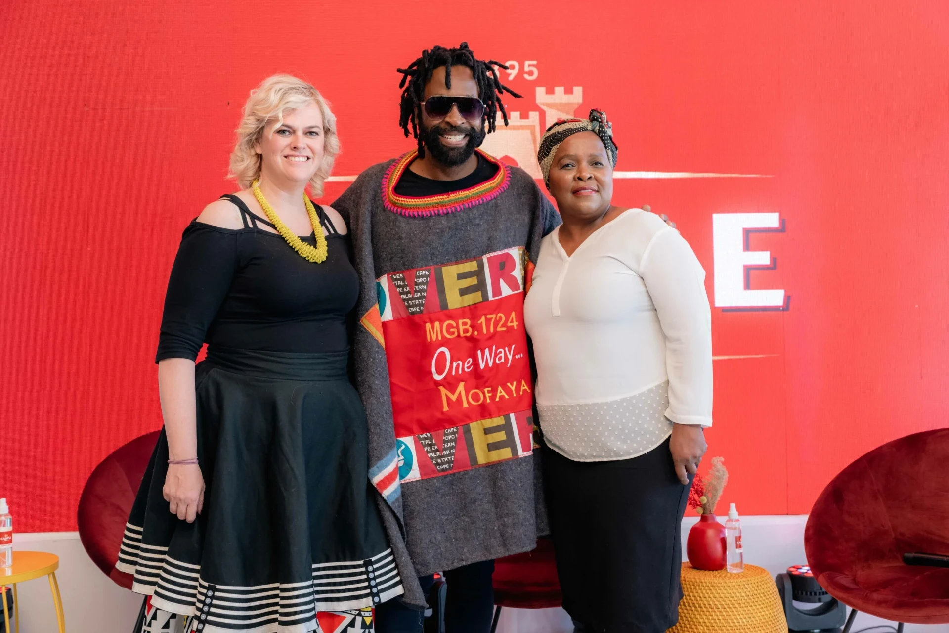 Rita Zwane speaking on a founders panel
